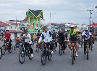 Bupati Ketapang Hadiri Anniversary Ke-1 KSK Reborn, Ratusan Masyarakat Ramaikan Fun Bike