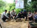 Peletakan Batu Pertama Monumen Perjuangan di Kapuas Hulu, Satbrimob Polda Kalbar Kenang Jasa Pahlawan Perbatasan
