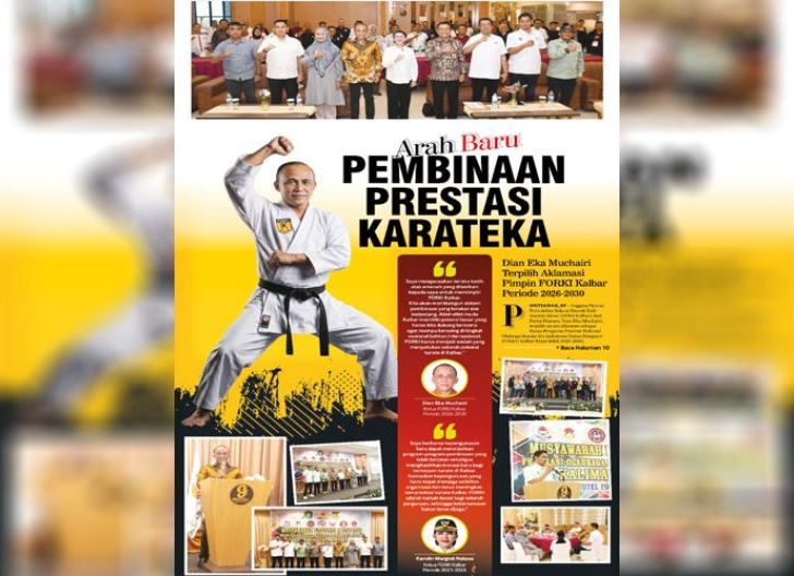 Photo of Arah Baru Pembinaan Prestasi Karateka, Dian Eka Muchairi Terpilih Aklamasi Pimpin FORKI Kalbar Periode 2026-2030