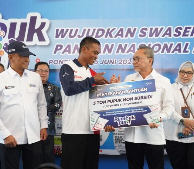Tani Merdeka Kalbar Apresiasi Menko Pangan Jaga Harga Gabah dan Ketersediaan Pupuk