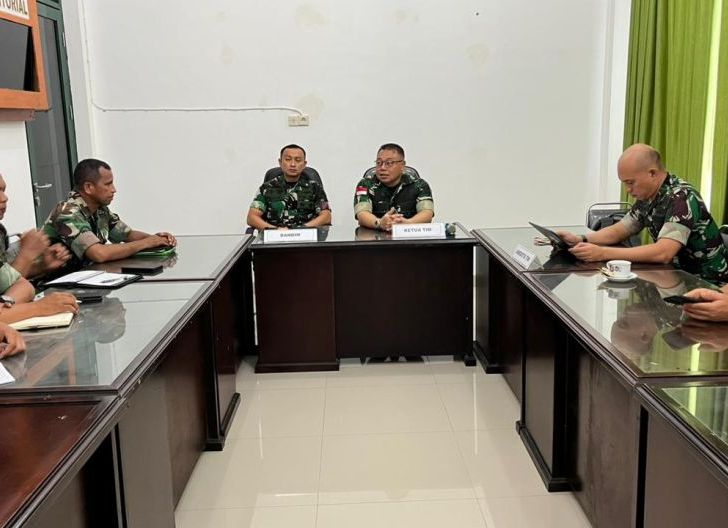 Photo of Perkuat Transparansi dan Profesionalisme Satuan, Kodim 1210/Landak Sambut Audit Itdam XII/Tpr