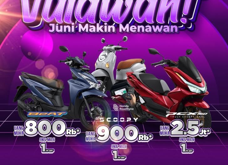 Photo of Astra Motor Kalbar Hadirkan Promo “Juni Makin Menawan”, DP Mulai Rp800 Ribu dan Angsuran Ringan