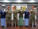 Perkuat Sinergi Antarmatra, Pangdam XII/Tpr Pimpin Sertijab Liaison Officer TNI AU