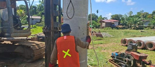 BPJN Kalbar Pastikan Pembangunan Jembatan Gantung Alam Pakuan Ketapang Sesuai Jadwal dan Ketentuan, Tepis Tudingan Mangkrak