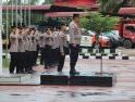 Kapolres Sanggau Tekankan Integritas dan Pelayanan Prima kepada Masyarakat saat Pimpin Apel Pagi