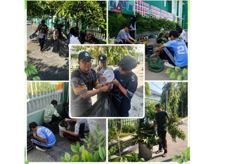 Photo of Korve pada Peluncurkan Gerakan Nasional Indonesia ASRI, MAN 1 Pontianak Wujudkan Madrasah Berwawasan Lingkungan Melalui Aksi Bersih-Bersih Serentak