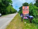Satlantas Polres Sanggau Perkuat Kesadaran Berlalu Lintas, Banner Kamseltibcar Dipasang di Sejumlah Titik Strategis
