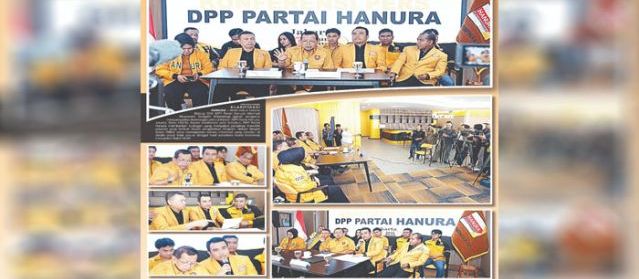 Hanura Bantah Kelola MBG Lewat Dua Yayasan dan Sebut Informasi yang Beredar sebagai Hoaks
