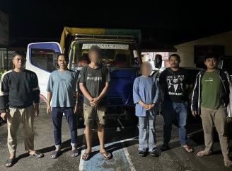 Polsek Sekayam Bongkar Dugaan Penyalahgunaan Pupuk Subsidi, Truk Bermuatan 126 Karung Diamankan