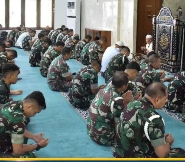 Lanud Supadio Gelar Doa Bersama untuk Kelancaran Latihan Kesiagaan II Kodau I “Reksa Siaga”