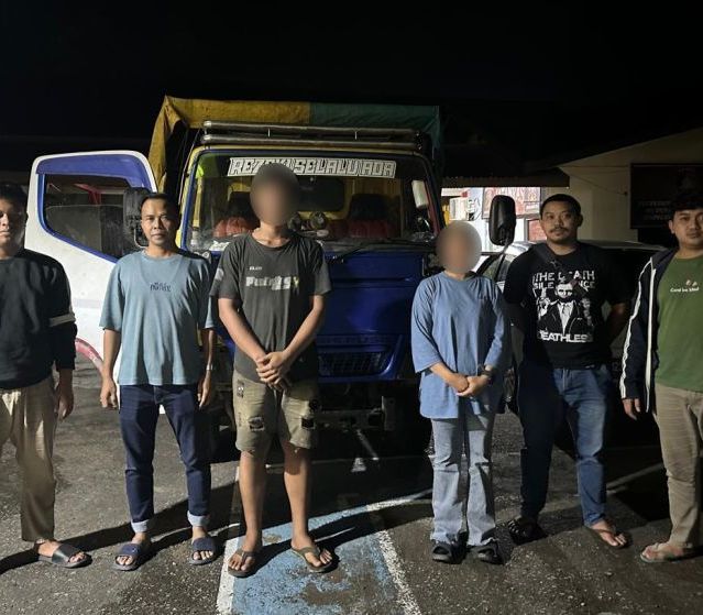 Polsek Sekayam Bongkar Dugaan Penyalahgunaan Pupuk Subsidi, Truk Bermuatan 126 Karung Diamankan