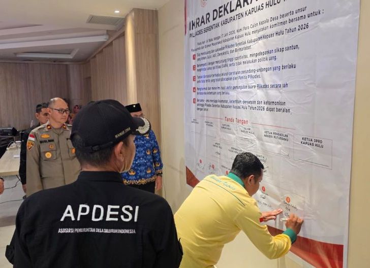 Photo of DPC Apdesi Kapuas Hulu Gelar Deklarasi Damai Jelang Pilkades Serentak 2026