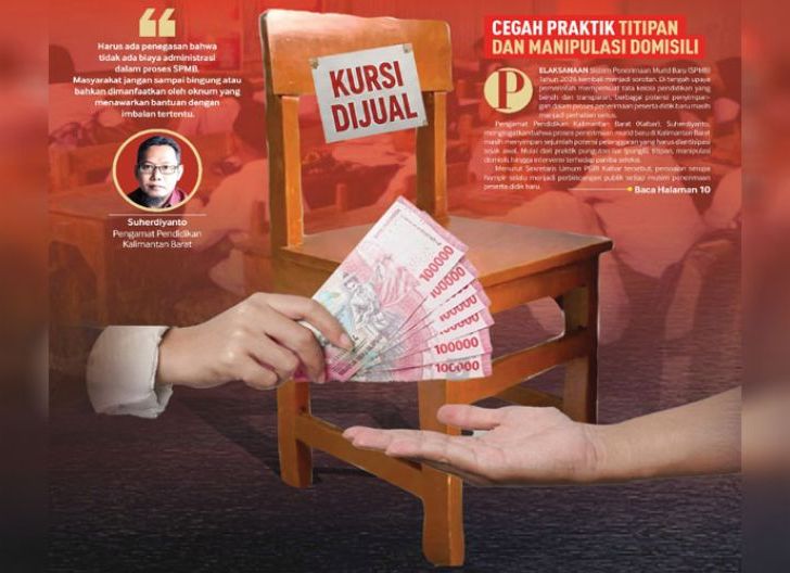 Photo of SPMB Harus Diawasi Ketat, Cegah Praktik Titipan dan Manipulasi Domisili