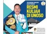 Photo of The Boxing Senator Daud Yordan Resmi Kuliah di UNOSO
