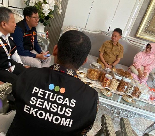 Wali Kota Pontianak Jadi Responden Pendataan BPS, Sensus Ekonomi 2026