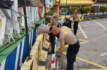 Polres Singkawang Gelar Bakti Religi di Lima Tempat Ibadah