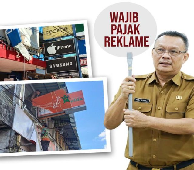 Papan Reklame Vivo dan Sosro Dibongkar, Dinilai Abaikan Pajak