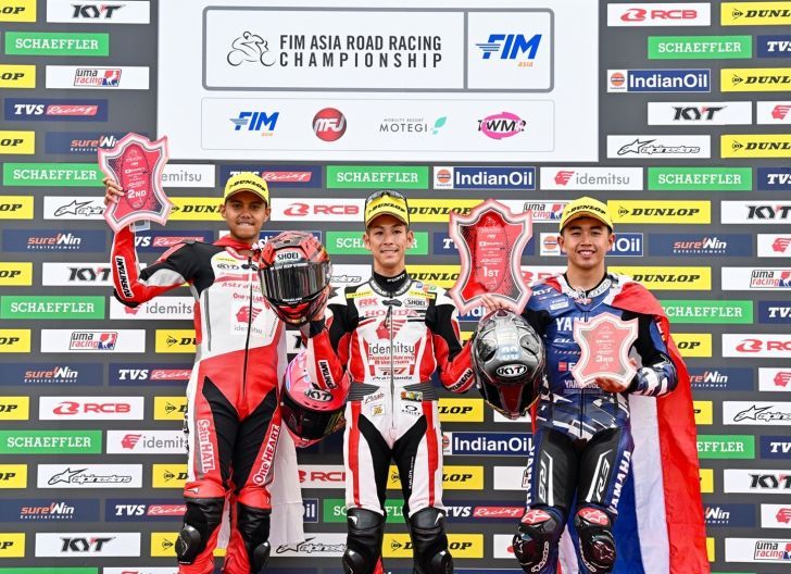 Photo of CBR Series Melesat Borong Tiga Podium ARRC Motegi