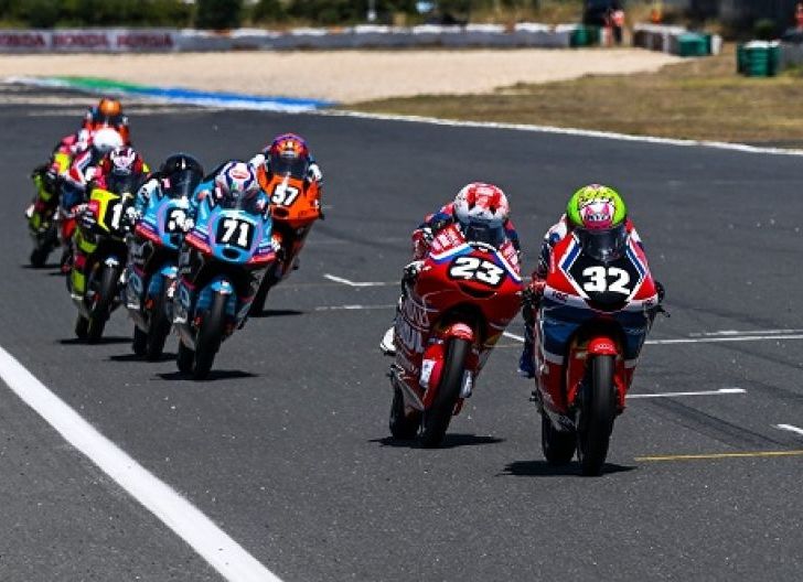 Photo of Pembalap Binaan AHMCetak Sejarah Terkencang di Estoril, Ramadhipa Raih Kemenangan Pertama Moto3 Junior World Championship 2026
