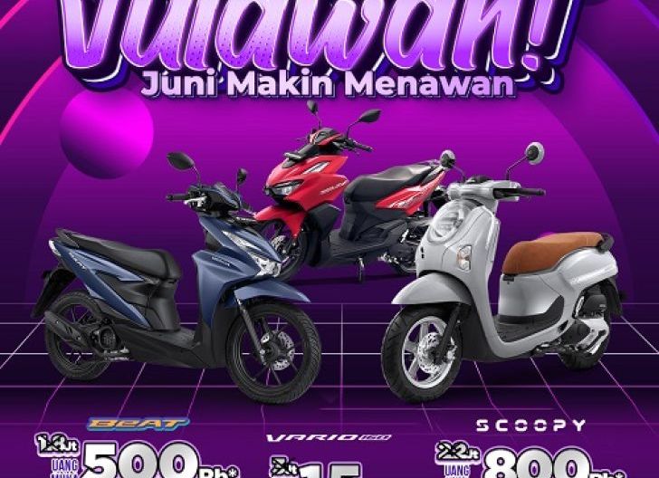 Photo of Promo Menarik Motor Honda Hadir di Juni Bersama Astra Motor Kalbar 