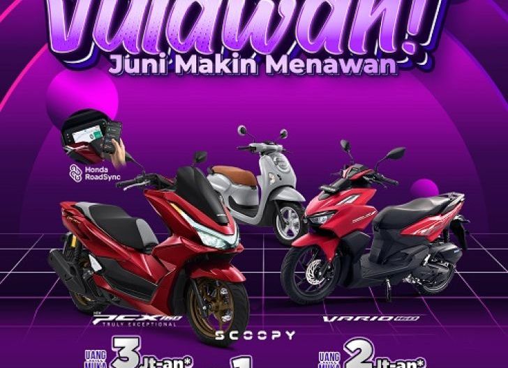 Photo of Promo Terkini Honda Warnai Bulan Juni di Astra Motor Kalbar 