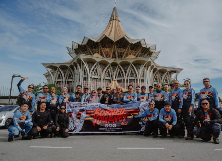Photo of Sukses Menjelajah di Tiga Negara, Touring Internasional Honda Big Bos 2026 Melewati Bumi Khatulistiwa
