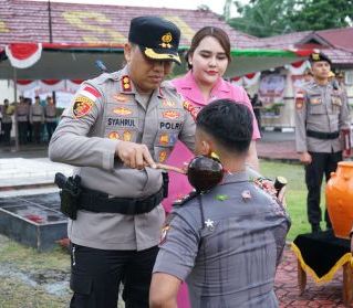 Kapolres Bengkayang Minta 61 Personel Naik Pangkat Tingkatkan Profesionalisme
