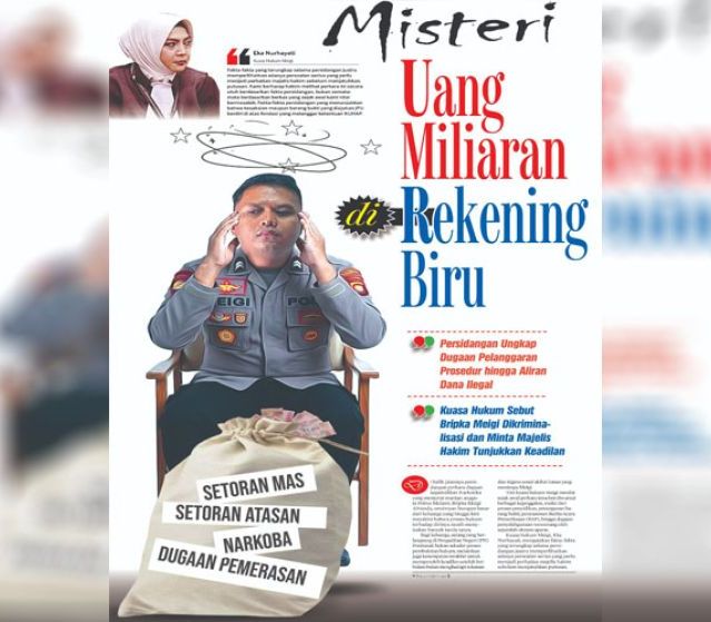 Misteri Uang Miliaran di Rekening Biru, Persidangan Ungkap Dugaan Pelanggaran Prosedur hingga Aliran Dana Ilegal, Kuasa Hukum Sebut Bripka Meigi Dikriminalisasi dan Minta Majelis Hakim Tunjukkan Keadilan