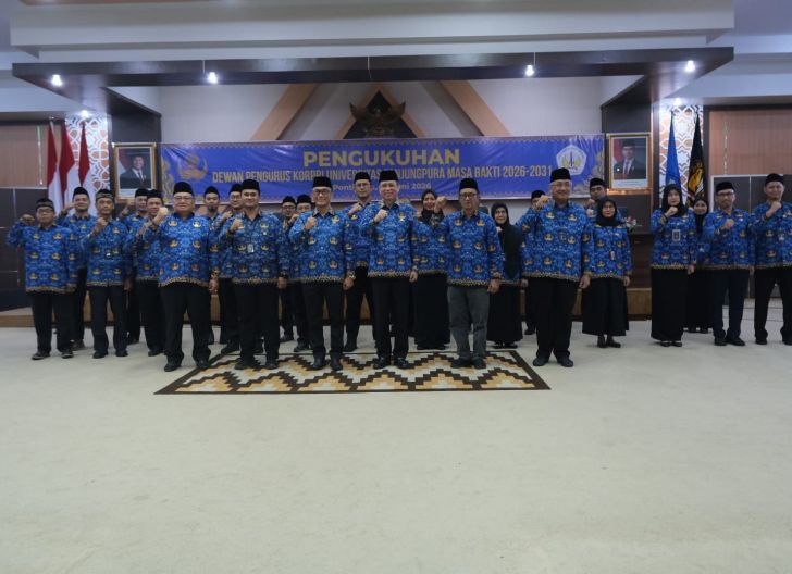 Photo of Berlangsung Khitmad, KORPRI UNTAN Masa Bakti 2026-2031 Resmi Dikukuhkan