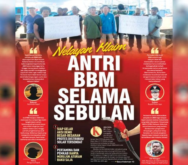 Nelayan Klaim Antri BBM Selama Sebulan, Siap Gelar Aksi Demo Besar-besaran Protes Distribusi Solar Tersendat, Pertamina dan Pemkab Hanya Merujuk Aturan Baku Saja