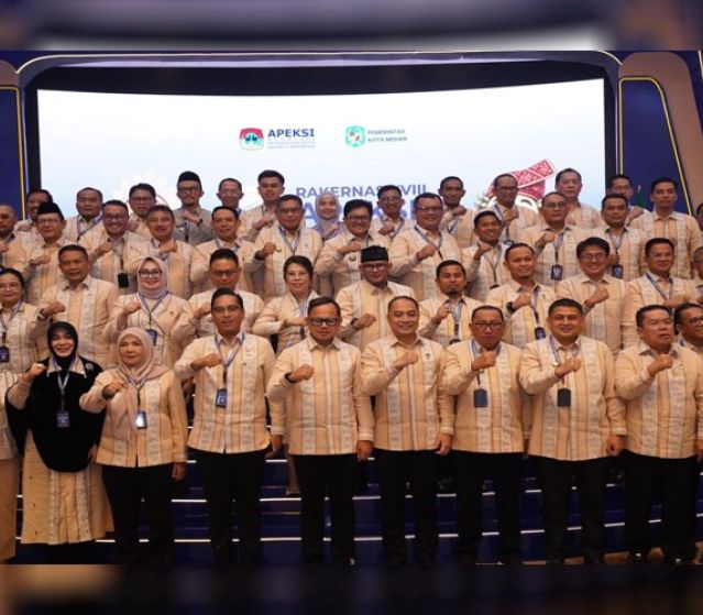 Wako Edi Suarakan Aspirasi Kota se-Kalimantan, Rakernas XVIII APEKSI 2026 Medan