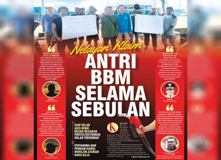 Photo of Nelayan Klaim Antri BBM Selama Sebulan, Siap Gelar Aksi Demo Besar-besaran Protes Distribusi Solar Tersendat, Pertamina dan Pemkab Hanya Merujuk Aturan Baku Saja