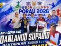 Danlanud Supadio Antar Kodau I Raih Juara 1 Tenis Ganda Pria pada PORAU 2026