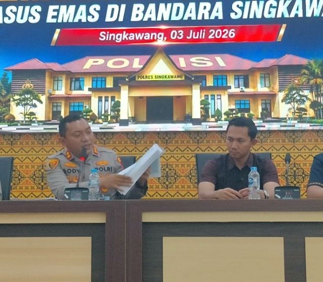 Polres Singkawang Tegaskan Pemberitaan Kasus Emas di Bandara Merupakan Hoaks, Seluruh Dokumen Dinyatakan Sah