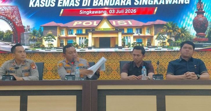 Polres Singkawang Tegaskan Pemberitaan Kasus Emas di Bandara Merupakan Hoaks, Seluruh Dokumen Dinyatakan Sah