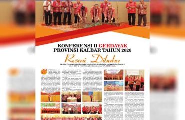 Konferensi II Gerdayak Provinsi Kalbar Tahun 2026 Resmi dibuka