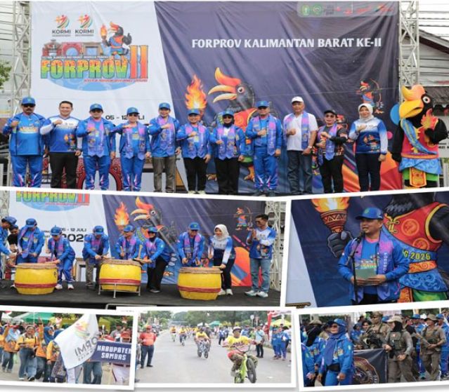 Forprov II KORMI Kalbar Resmi Bergulir, Olahraga Masyarakat Didorong Jadi Budaya Hidup Sehat