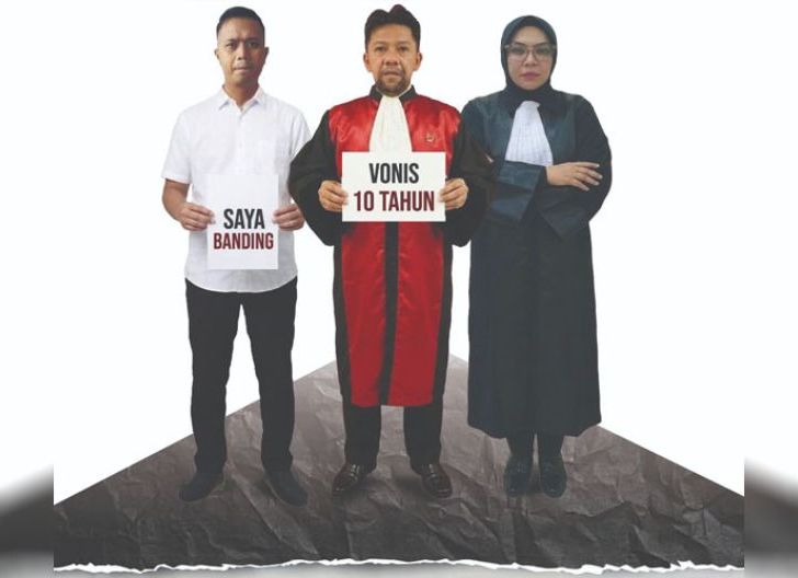 Photo of Palu Vonis 10 Tahun untuk Meigi, Keberatan, Terdakwa Putuskan Banding, Eka: Banyak Kejanggalan, Hakim Abaikan Fakta 