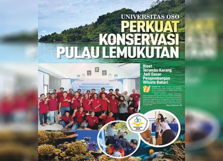 Photo of Universitas OSO Perkuat Konservasi Pulau Lemukutan, Riset Terumbu Karang Jadi Dasar Pengembangan Wisata Bahari