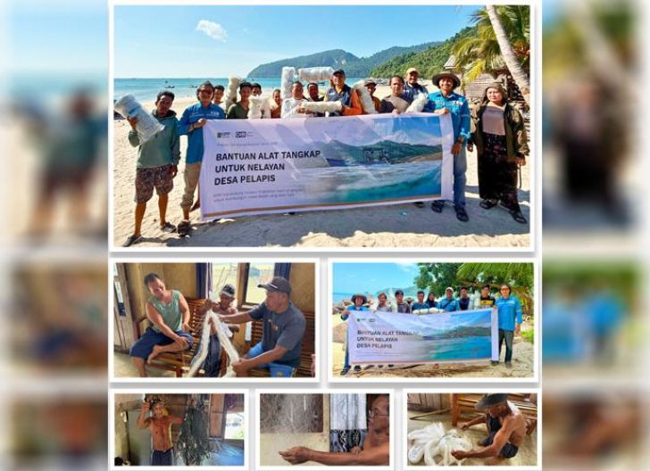 Photo of PT DIB Bantu Alat Tangkap untuk Nelayan Desa Pelapis, Berupa Jaring Insang dan 2.500 Kail Pancing Rawai