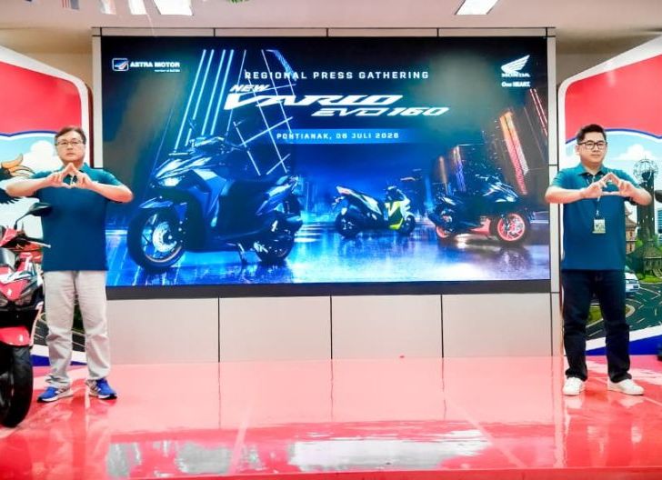 Photo of Astra Motor Kalbar Kenalkan Varian Evo Lewat Regional Press Gathering Bersama Jurnalis Pontianak, Honda New Vario 160 Hadir yang Lebih Sporty