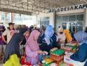 Warga Desa Kapur Serbu Gerakan Pangan Murah