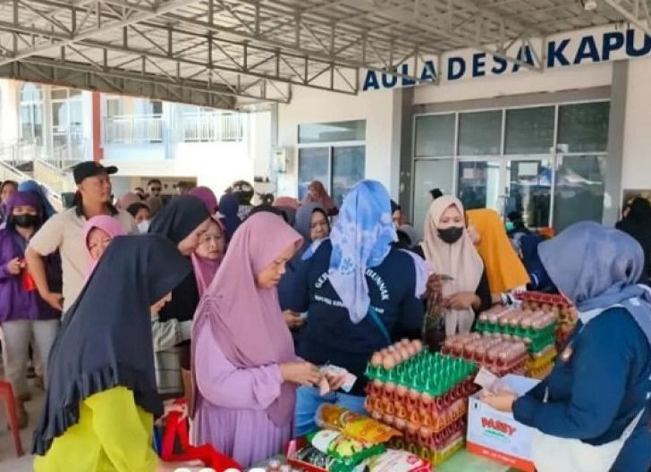 Photo of Warga Desa Kapur Serbu Gerakan Pangan Murah