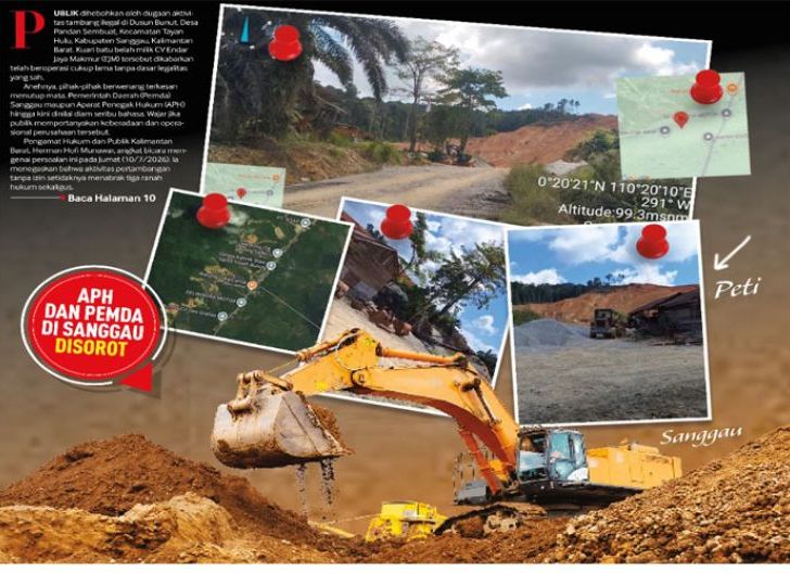 Photo of Kuari Batu Belah CV EJM Beroperasi Tanpa Legalitas, APH dan Pemda di Sanggau Disorot?