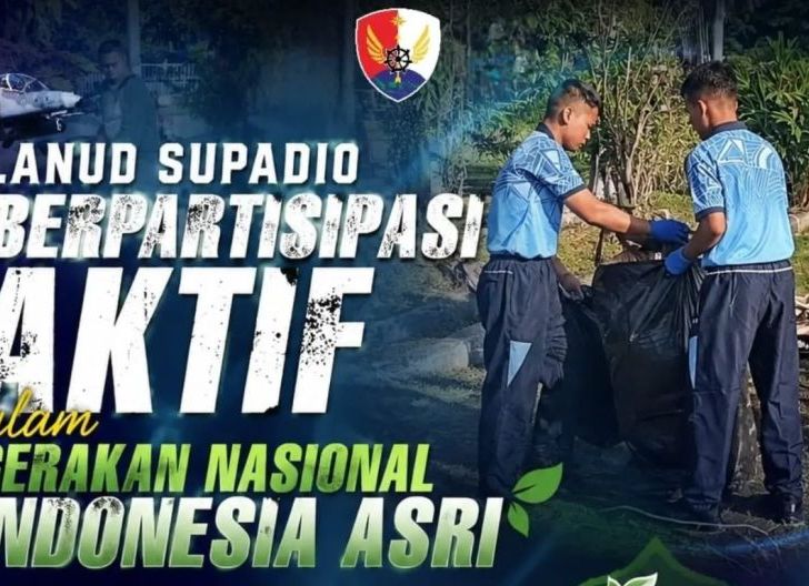 Photo of Aktif dalam Gerakan Nasional Indonesia ASRI, Prajurit Lanud Supadio Berpartisipasi pada Kerja Bakti dan Donor Darah