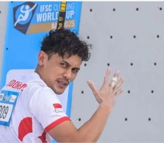 Bangkit dari Cedera Panjang, Atlet Kebanggaan Kota Pontianak Veddriq Leonardo Raih Emas World Climbing Series Chamonix 2026
