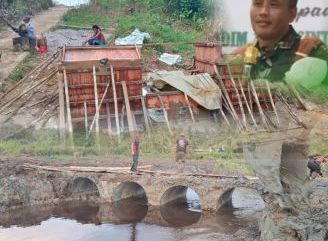 Wujudkan Perekonomian dan Akses Lebih Baik Lewat Jembatan Garuda di Jajaran Kodam XII/Tpr