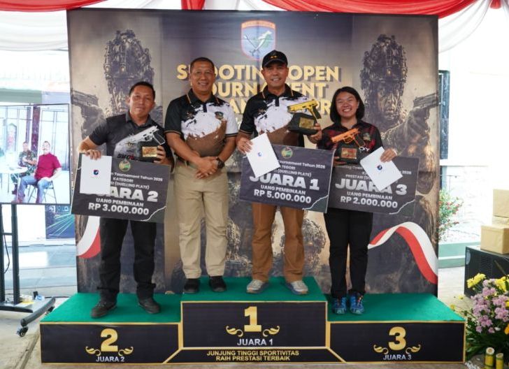 Photo of Akurasi Berkelas, Pangdam XII/Tpr Juarai Tanjungpura Shooting Open Tournament 2026