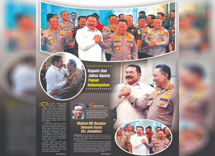 Photo of Polri-Kejagung Bukan Rival, Tepis Isu Keretakan Antarlembaga Penegak Hukum, Kapolri dan Jaksa Agung Pamer Kekompakan