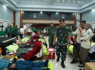 Satu Tetes untuk Sesama: Target Fantastis Kodam XII/Tpr di HUT Ke-68 Siap Banjir Darah dengan 2.352 Kantong